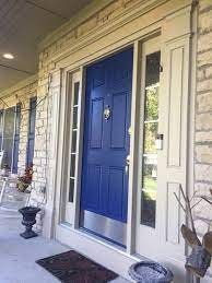 Cool Blues front door color ideas